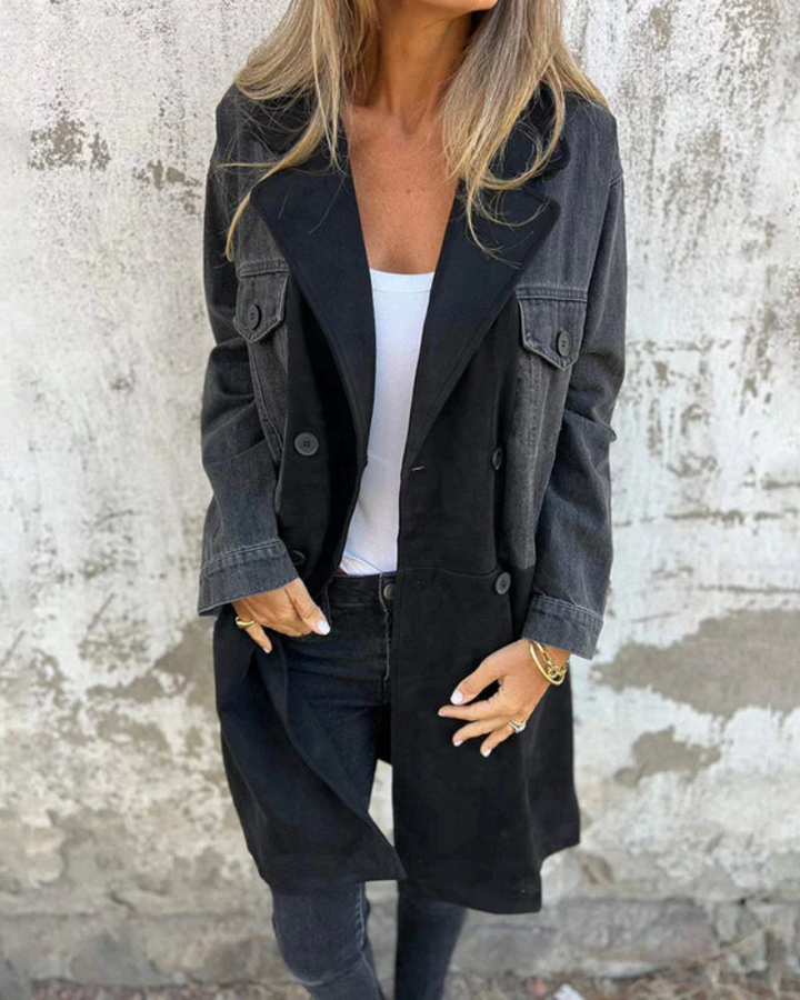 Astrid™ | Cappotto in Denim da Donna