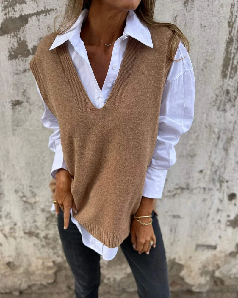 Letizia™ - Gilet in Maglia per Donna