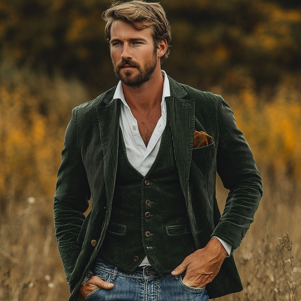 Adam™ | Blazer e Gilet Vintage