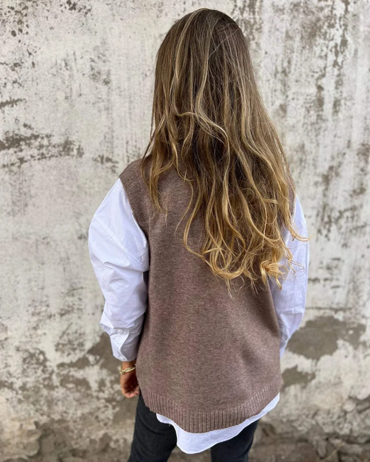 Letizia™ - Gilet in Maglia per Donna