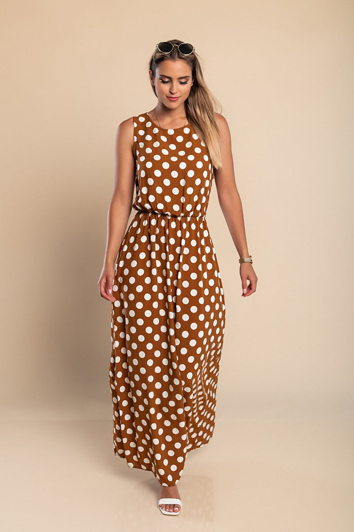 Ernesta™ | Abito Maxi a Pois Lina