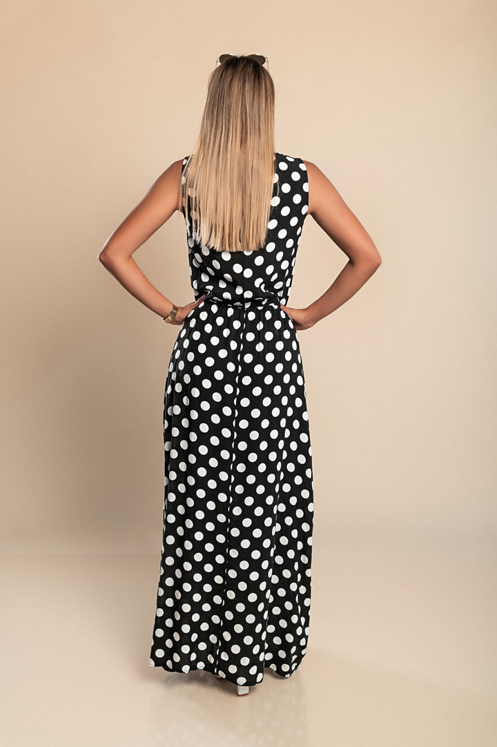 Ernesta™ | Abito Maxi a Pois Lina