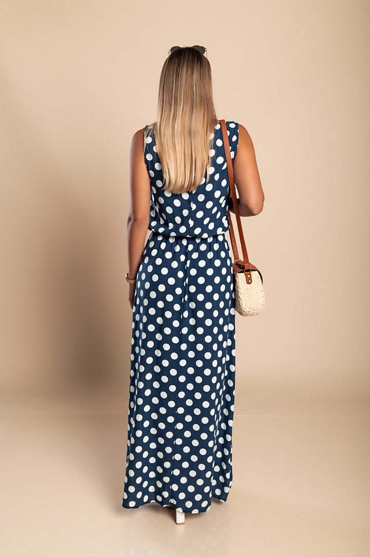 Ernesta™ | Abito Maxi a Pois Lina