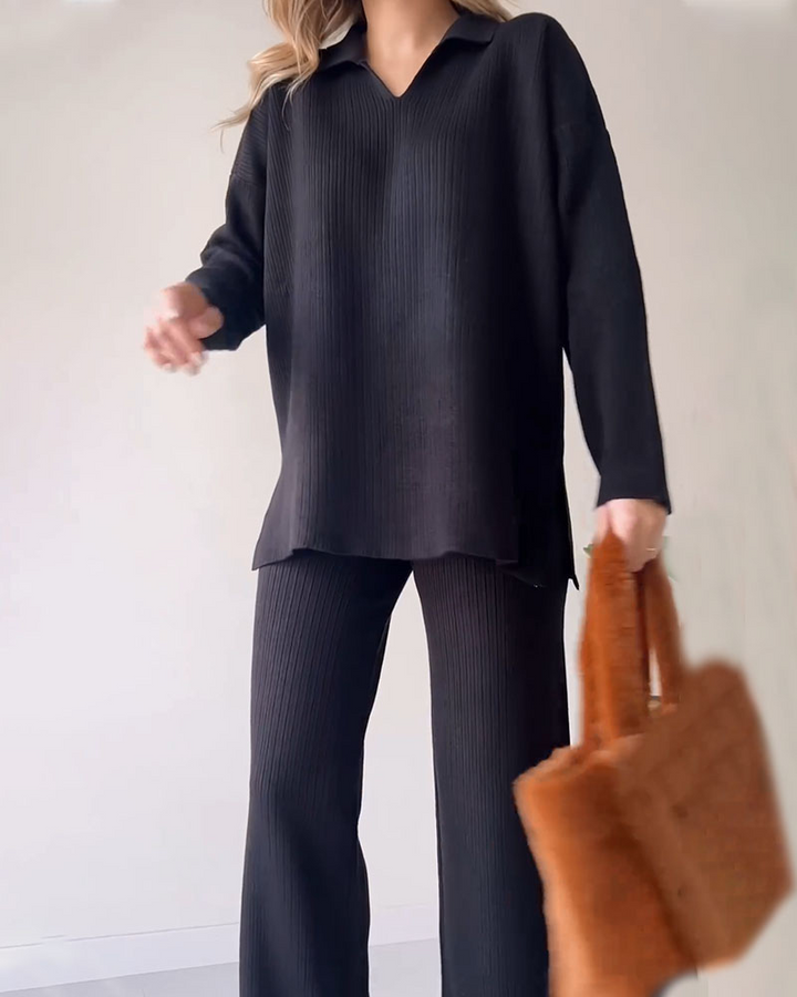 Carla™ | Set Casual in Maglia a 2 Pezzi