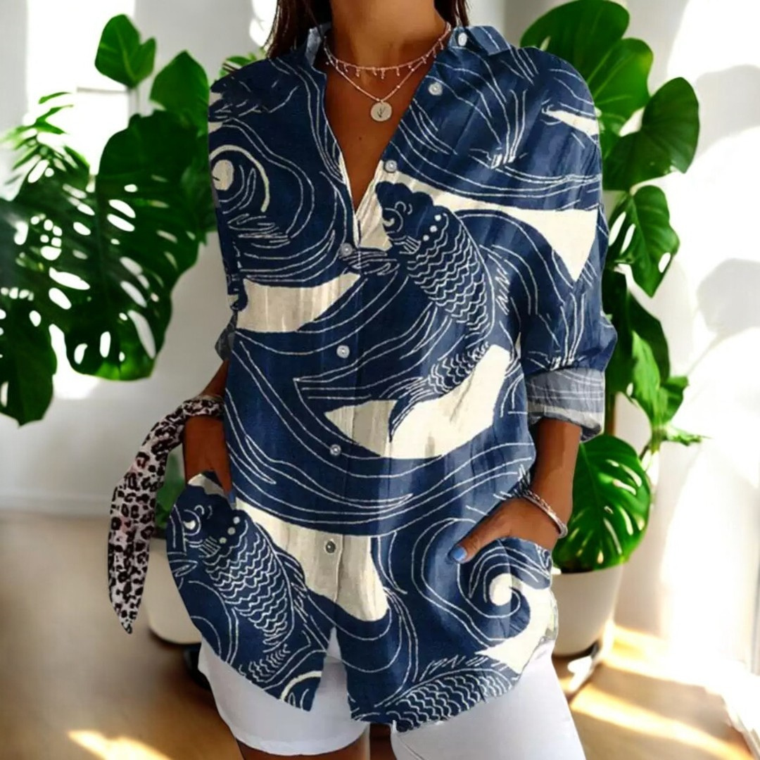 Delfina™ | Blusa vintage