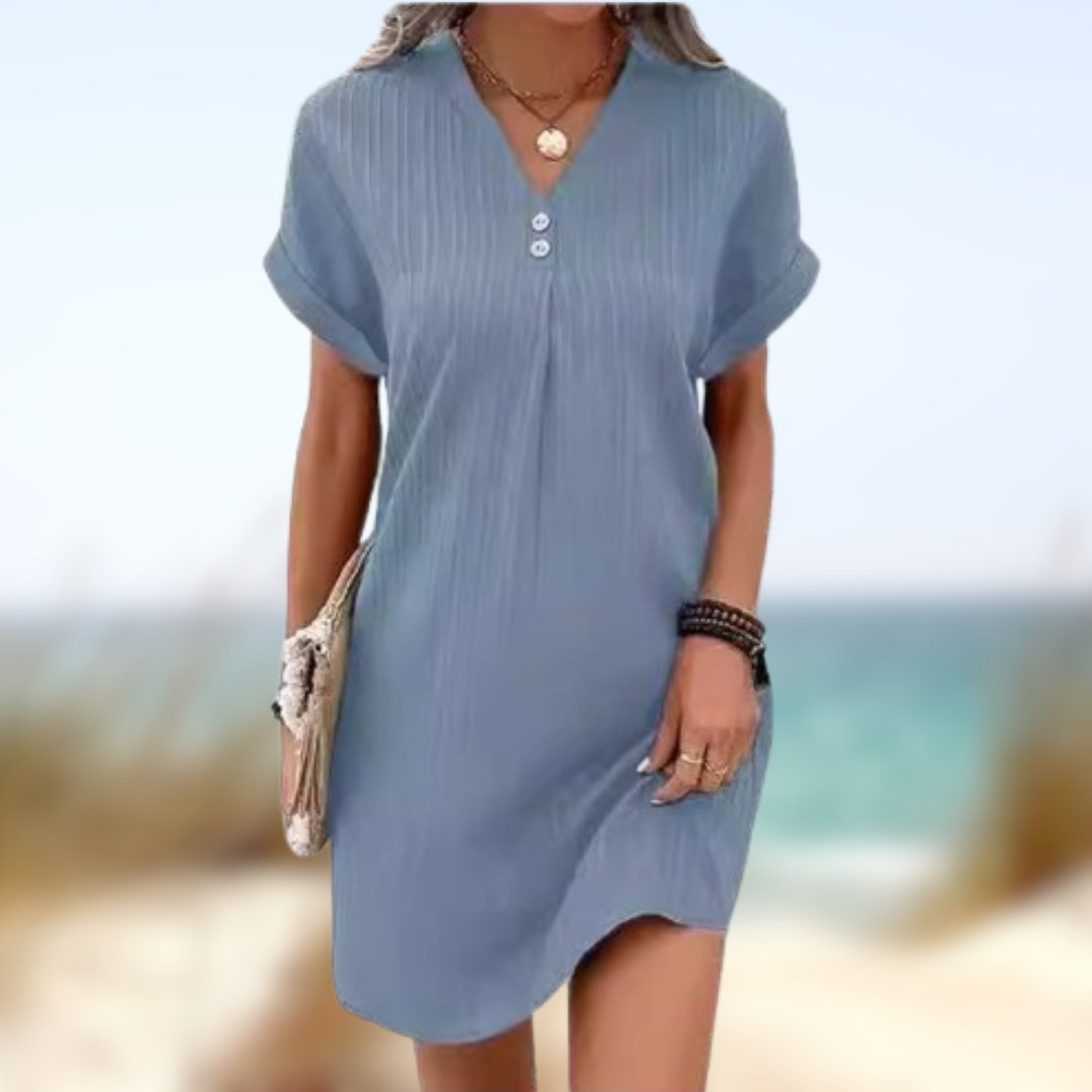 Adeline™ | Abito estivo con scollo a V