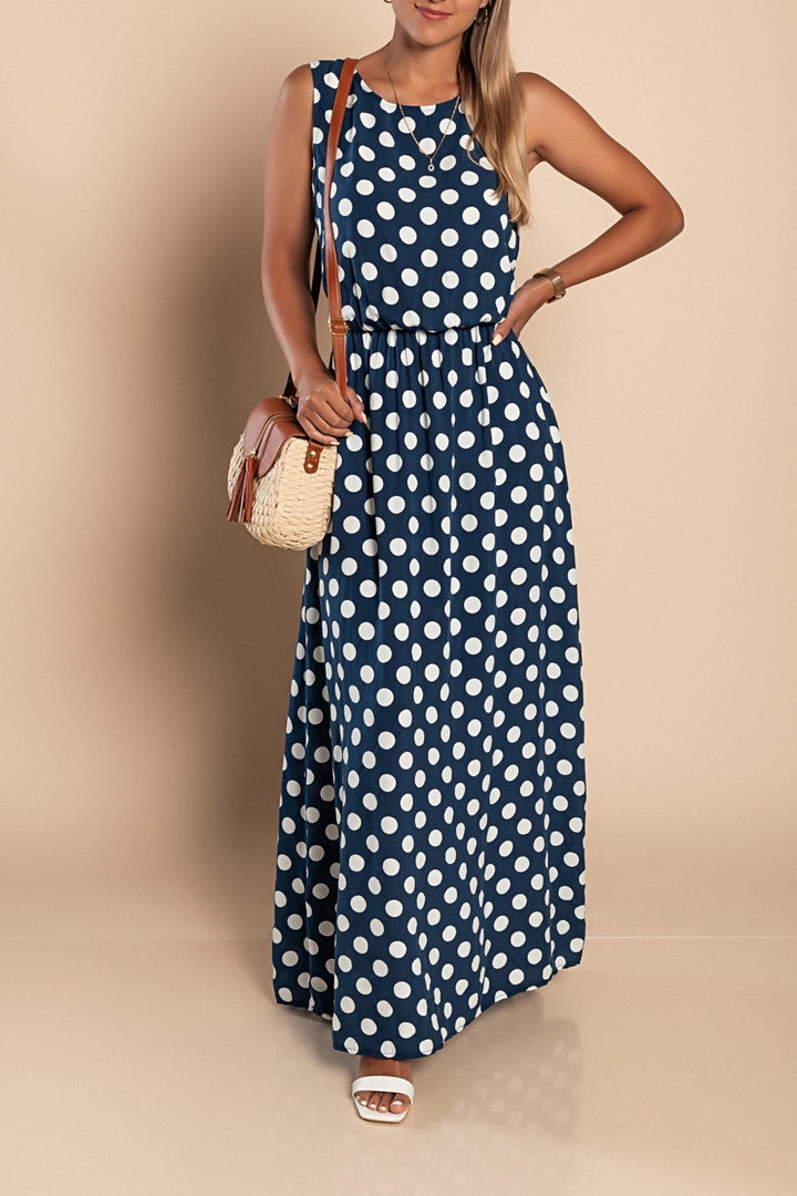 Ernesta™ | Abito Maxi a Pois Lina