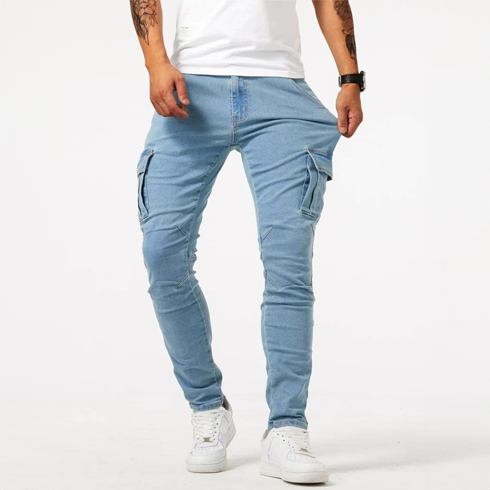 Alex™ - Jeans Cargo Elasticizzati