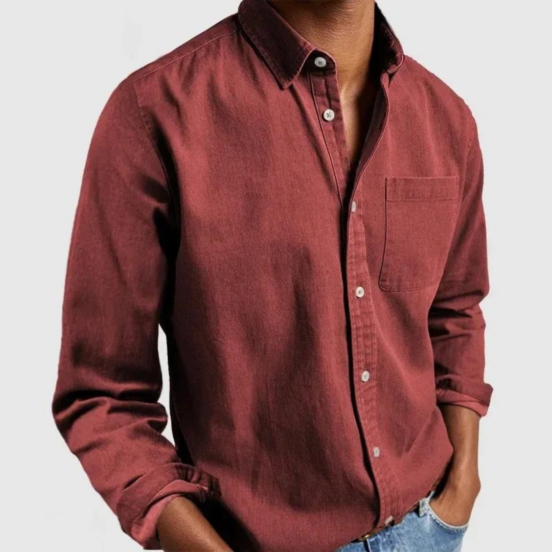 Alvin™ | Camicia Casual Elegante in Cotone