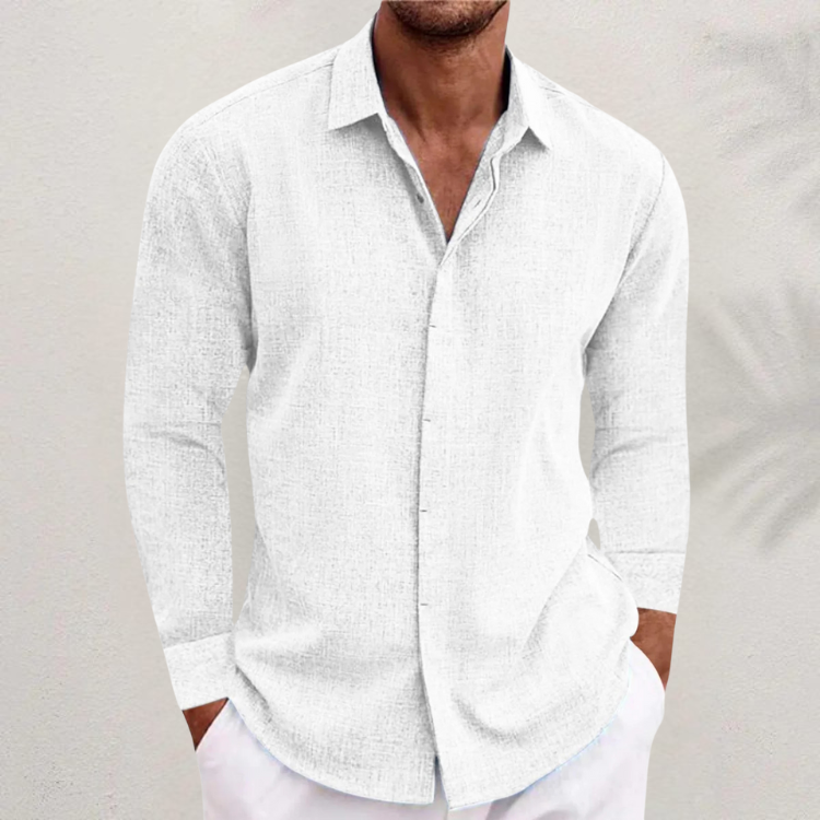 Giancarlo™ | Camicia in Lino Classica (1+1 GRATIS)