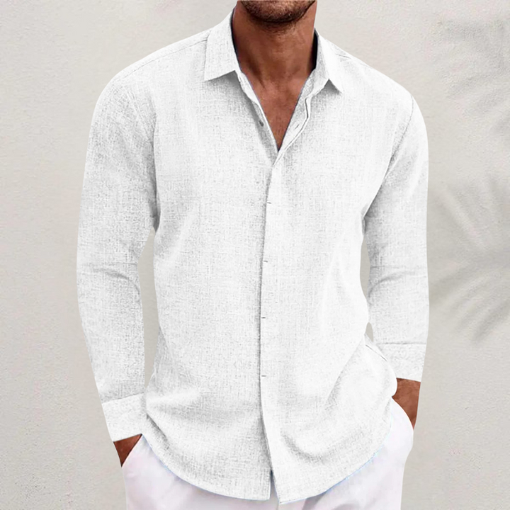 Giancarlo™ | Camicia in Lino Classica (1+1 GRATIS)