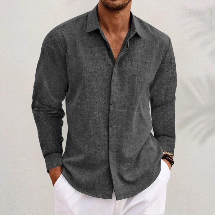 Giancarlo™ | Camicia in Lino Classica (1+1 GRATIS)