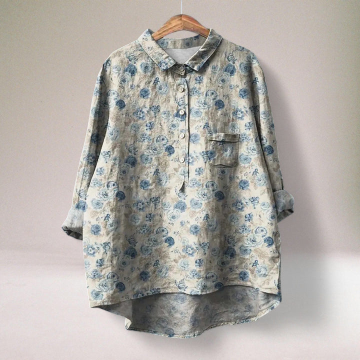 Francesca™ | Camicia floreale confortevole