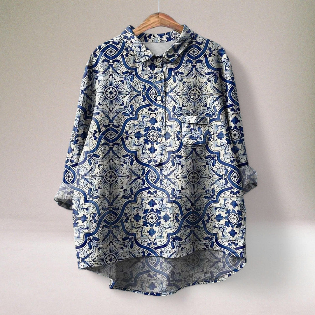 Francesca™ | Camicia floreale confortevole