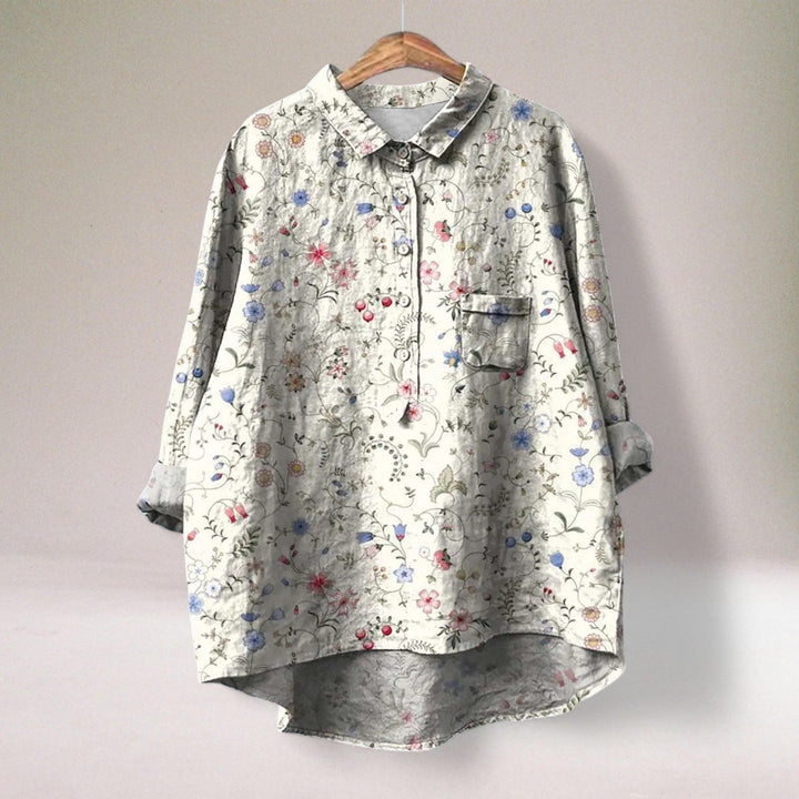 Francesca™ | Camicia floreale confortevole
