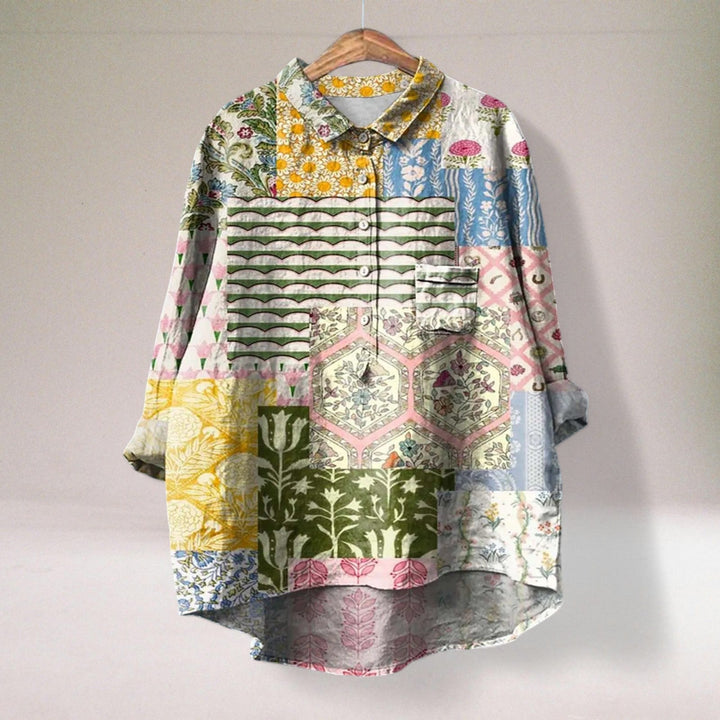 Francesca™ | Camicia floreale confortevole