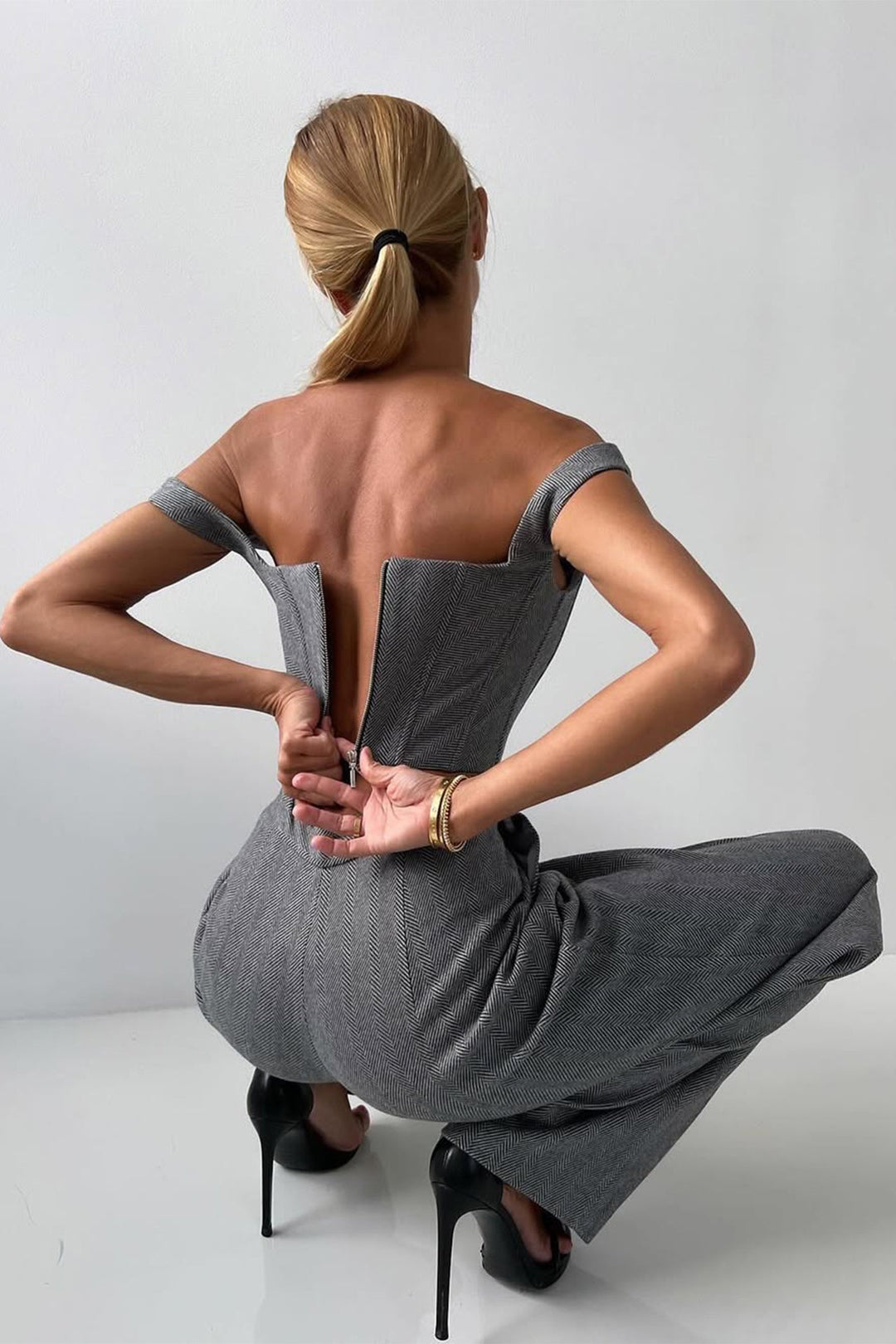 Lidia™ | Completo a tre pezzi con blazer doppiopetto