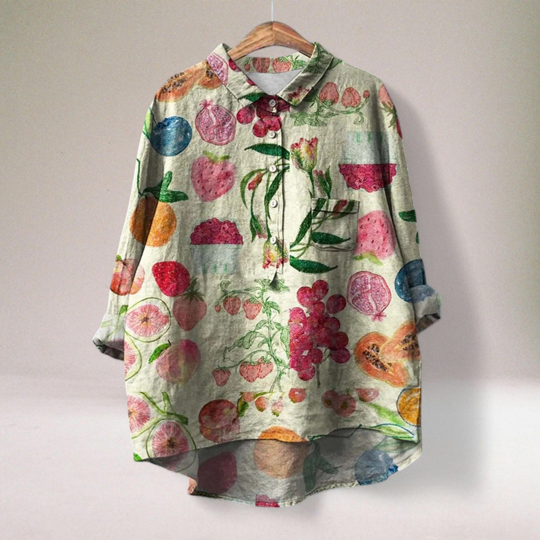 Francesca™ | Camicia floreale confortevole