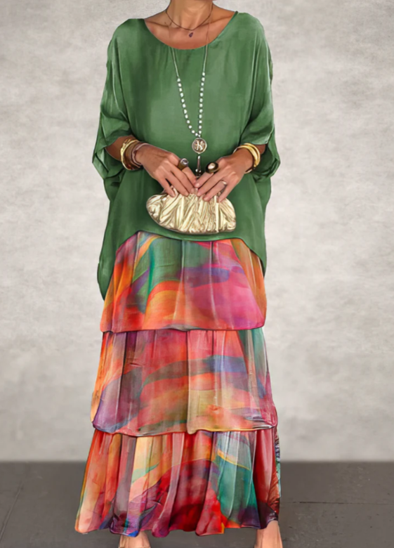 Brunella™ | Abito lungo elegante