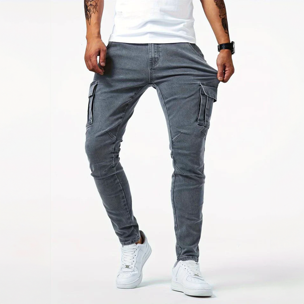 Alex™ - Jeans Cargo Elasticizzati