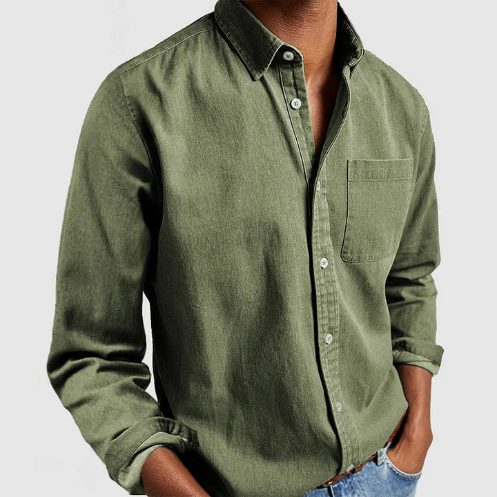 Alvin™ | Camicia Casual Elegante in Cotone