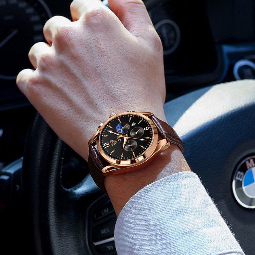 Orologio di lusso con cinturino fatto a mano