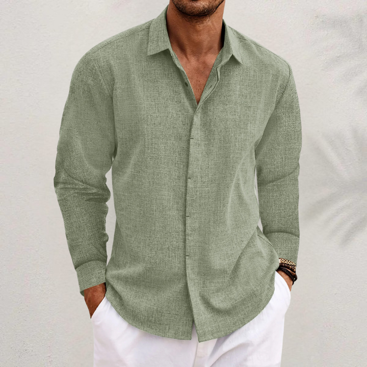 Giancarlo™ | Camicia in Lino Classica (1+1 GRATIS)