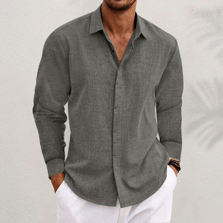 Giancarlo™ | Camicia in Lino Classica (1+1 GRATIS)