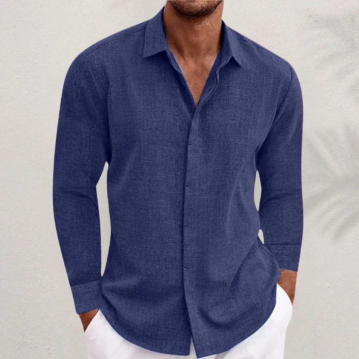 Giancarlo™ | Camicia in Lino Classica (1+1 GRATIS)